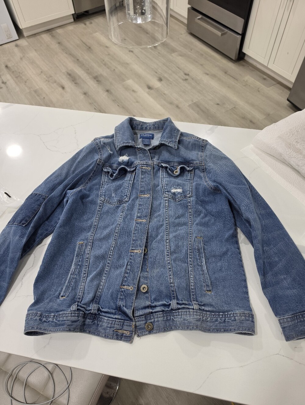Women Blue Denim Jacket